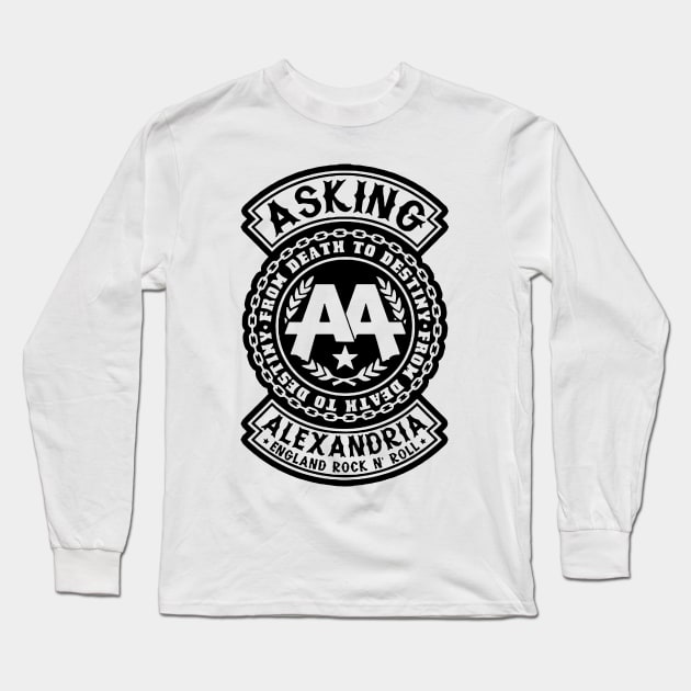 Asking Alexandria Long Sleeve T-Shirt by chloewilder.xyz